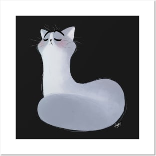 Snob cat Posters and Art